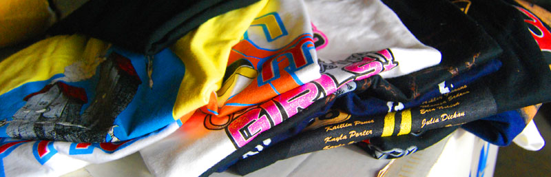 custom screen printed t-shirts and apparel